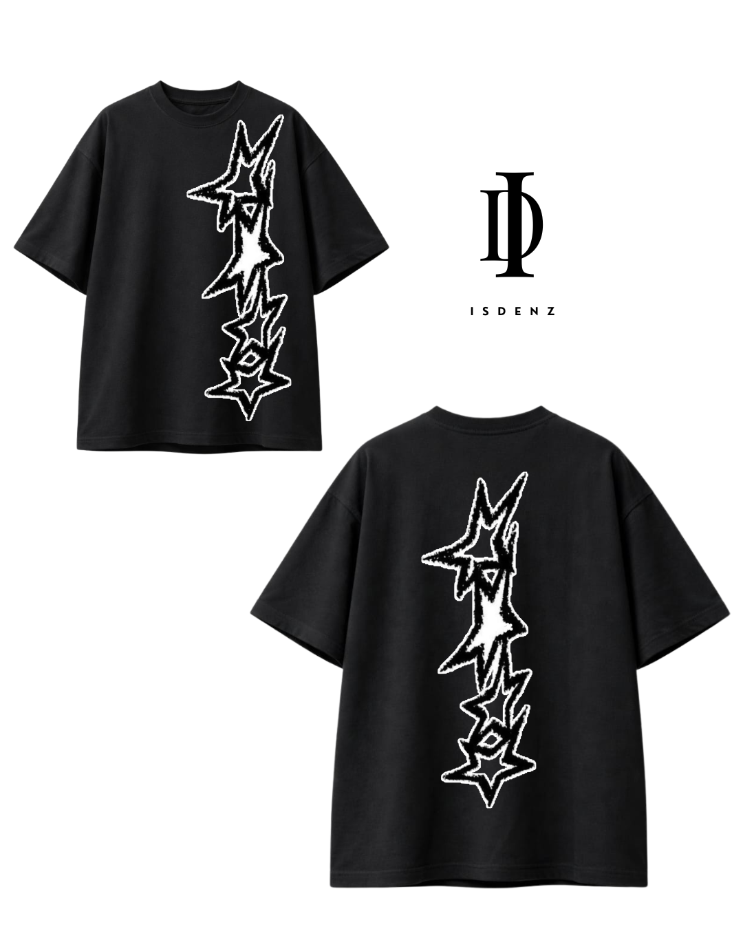 Playera Oversize "Vertical Edge"