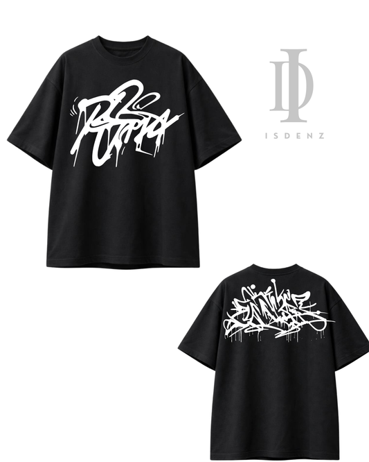 Playera Oversize Graffiti Street 240g Algodón Premium – ISDENZ