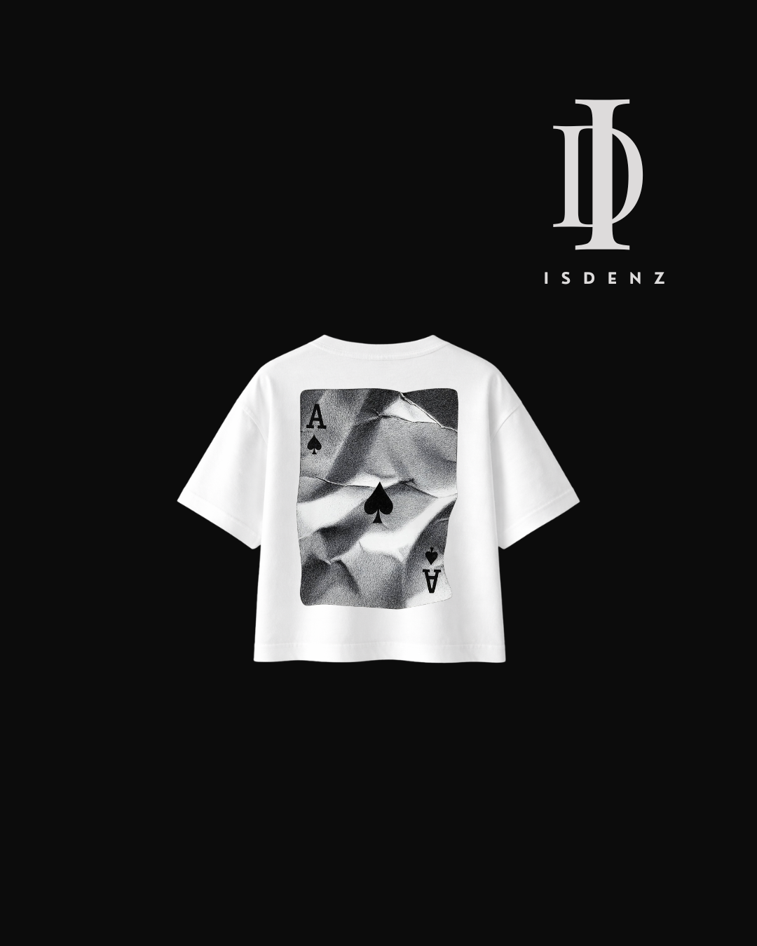 T- SHIRT BOXY FIT ACE SPADES