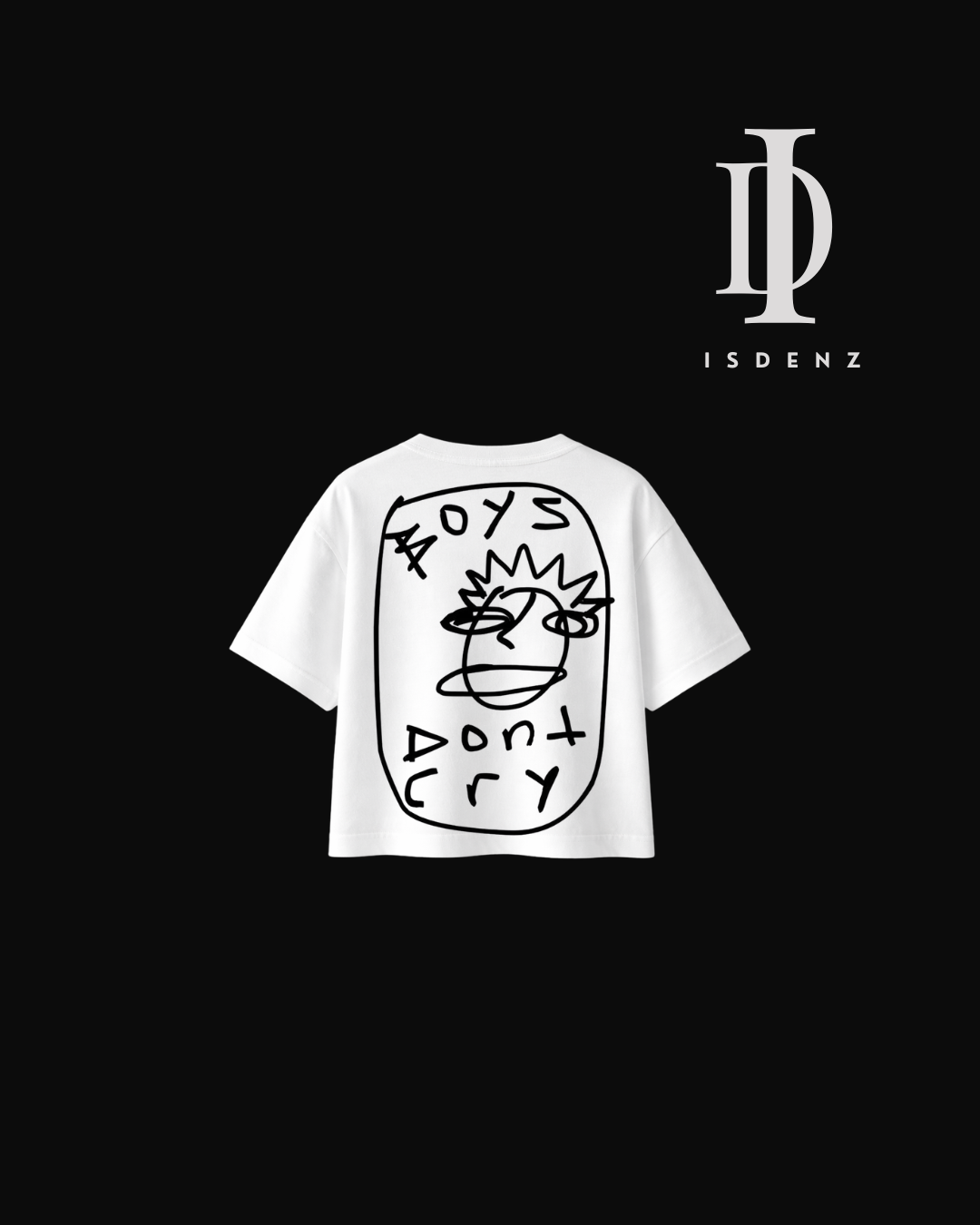 T- SHIRT BOXY FIT BOYS CRY