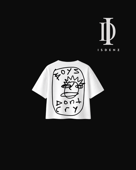 T- SHIRT BOXY FIT BOYS CRY
