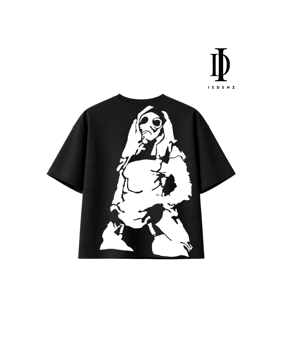 Playera Boxy Fit ISDENZ – Gas Mask