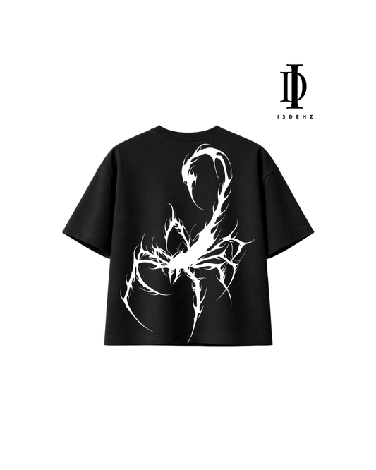 Playera Boxy Fit ISDENZ – Flame Scorpion