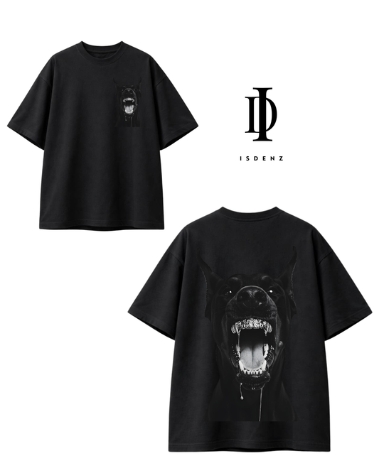 Playera Oversize "Doberman Fierce"