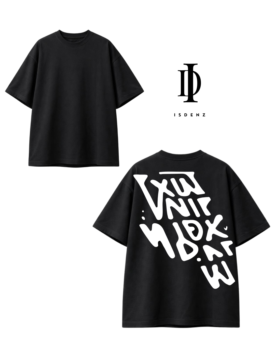Playera Oversize Cryptic Symbols