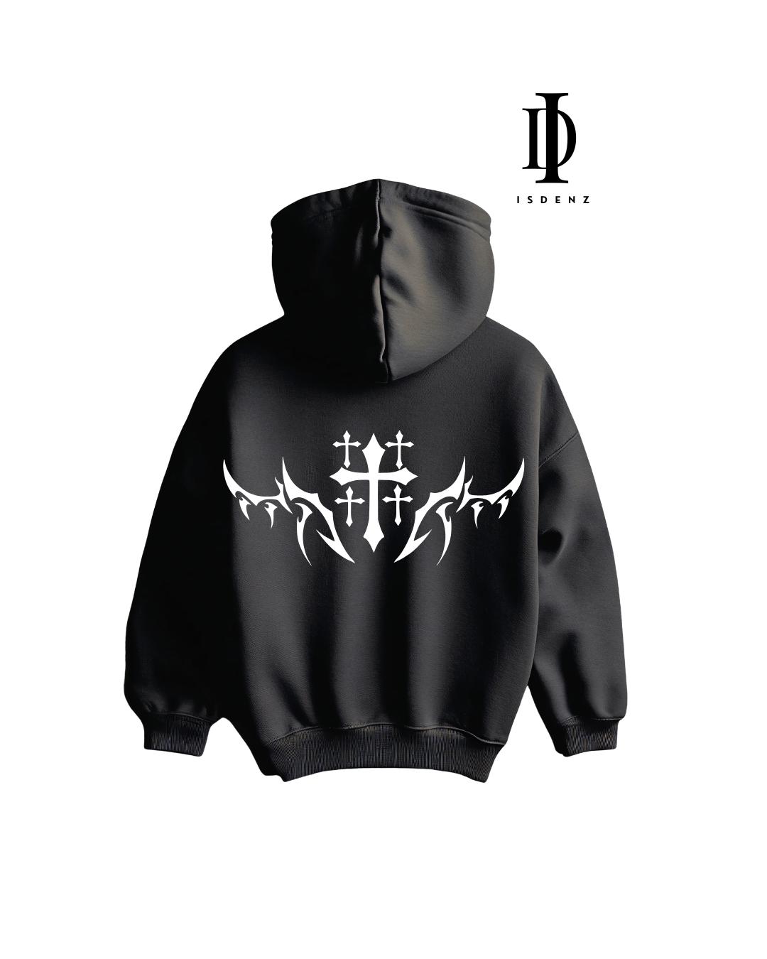 Sudadera  Isdenz Oversize  "Gothic Wings"